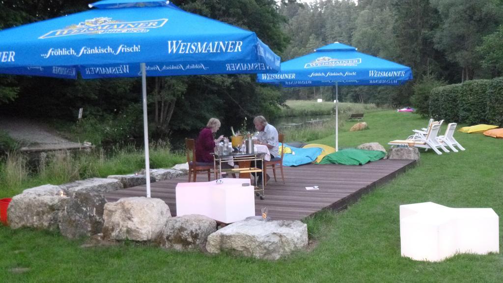 Pension Pulvermuehle Waischenfeld Luaran gambar