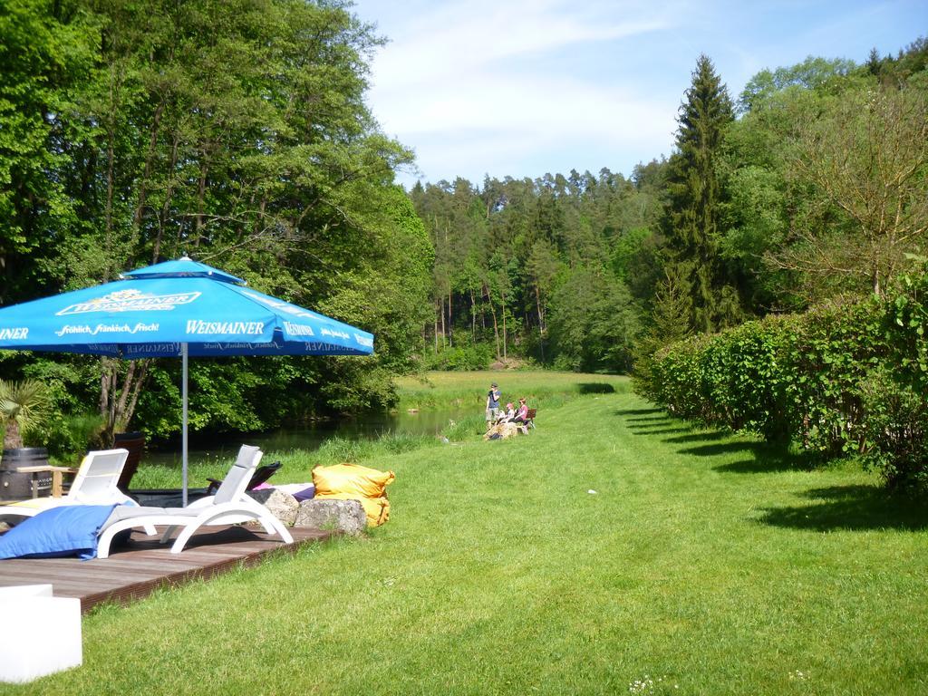Pension Pulvermuehle Waischenfeld Luaran gambar
